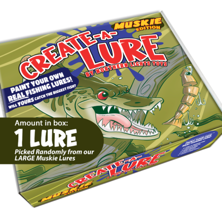  Create-A-Lure 6 Pack Edition Lure Making Kit, Paint Your Own  Fishing Lures, Kids Painting Crafts with 6 Lures, Kid-Safe Washable Paint  Colors, Paint Brushes and Hooks : Sports & Outdoors
