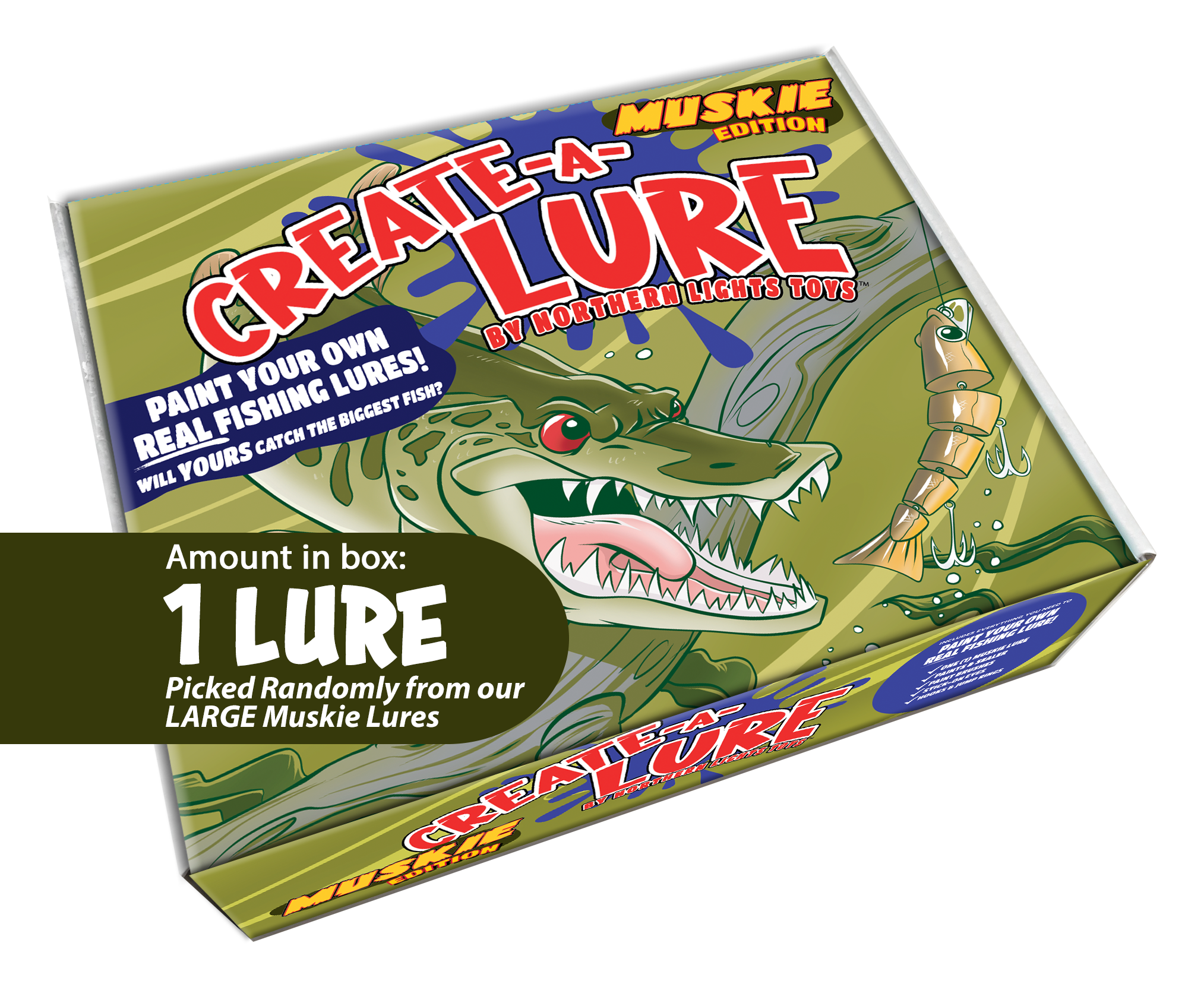 Create-a-Lure Muskie - Northern Lights Toys